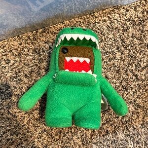 Domo Green Plush Dinosaur Character Toy - Soft Kids Plush